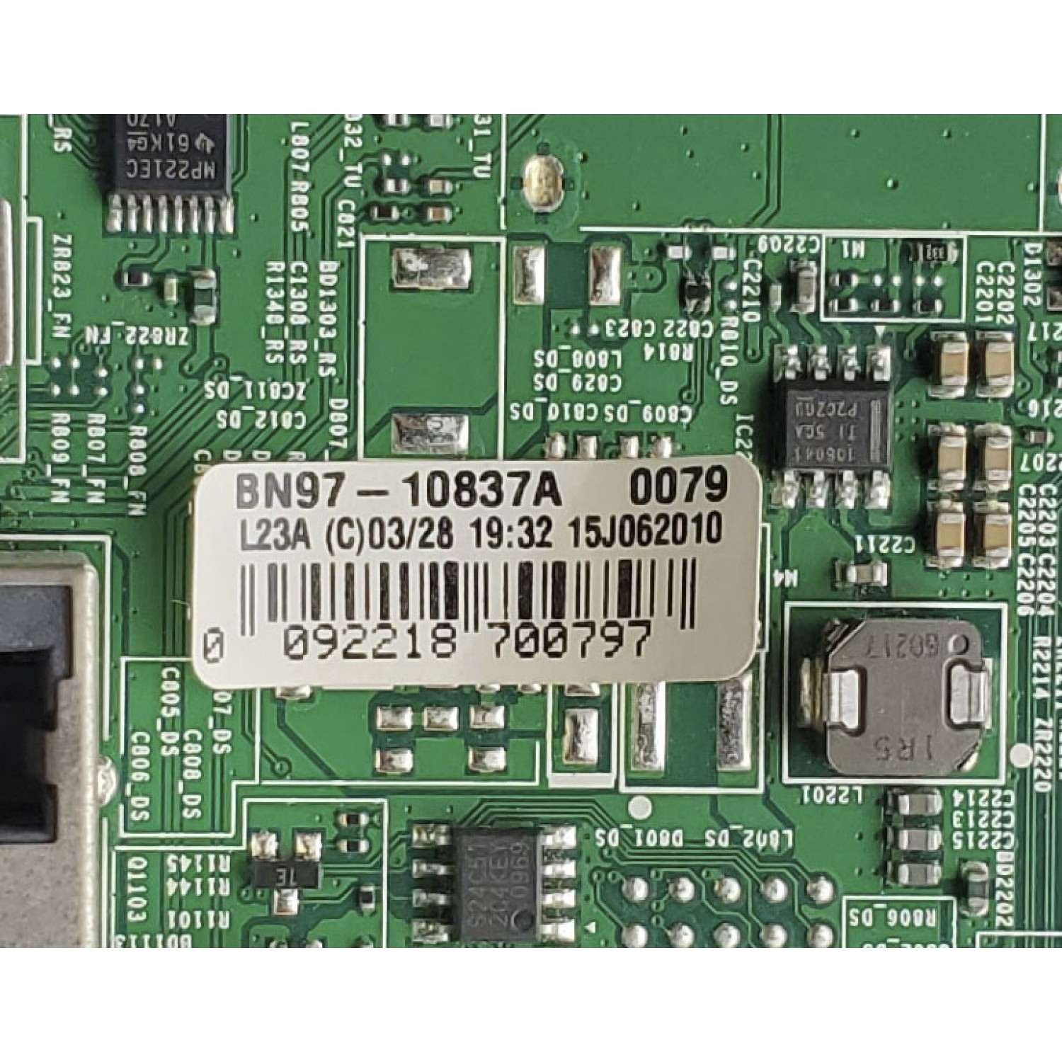 MAIN PARA TV SAMSUNG / NUMERO DE PARTE BN94-10529G / BN41-02344D / BN97-10837A / BN9410529G / PANEL CY-WJ048HGLVBH / DISPLAY LSF480FN08-K02 / BN96-38673A / BN9638673A / MODELO UN48JU6700FXZX VH03 - Imagen 3